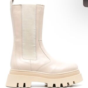 Alohas chunky 55mm leather boots